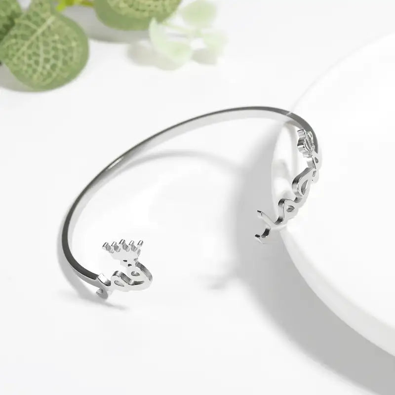 Bracelet Double Prénom Arabe