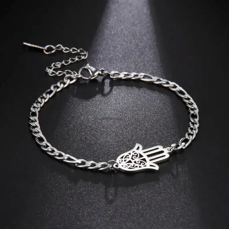 Bracelet Main de Fatma Argent