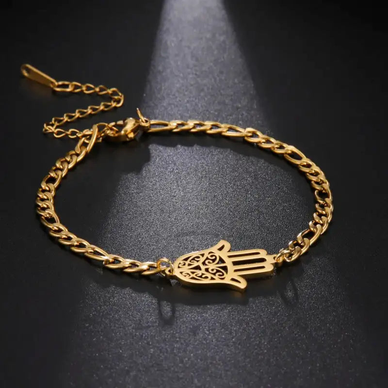 Bracelet Main de Fatma Or
