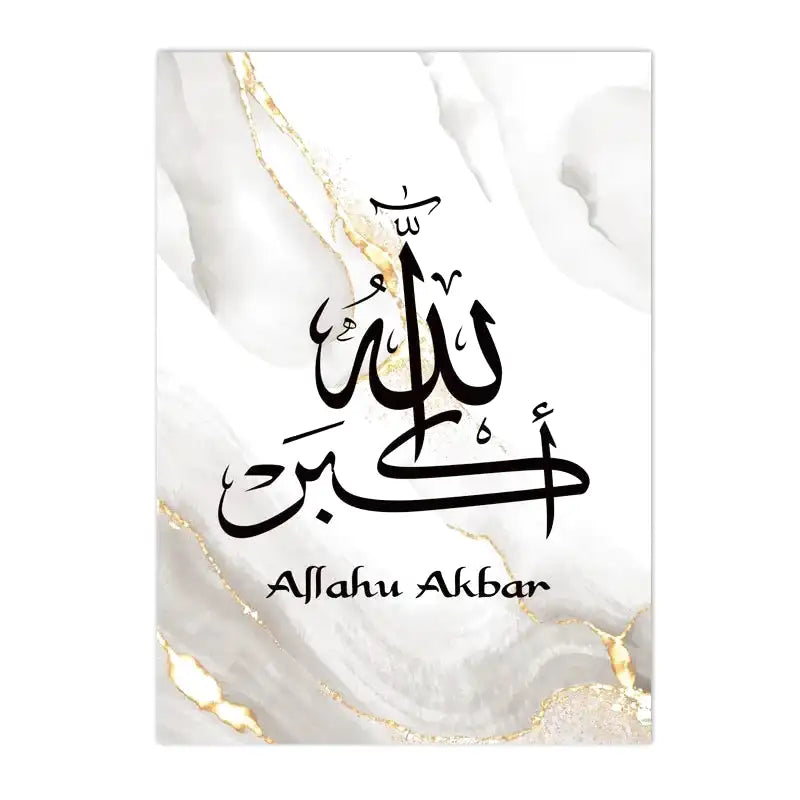 Tableau Musulman Or