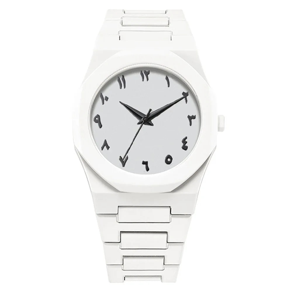 Montre Al Wakt Dhuhr, blanc