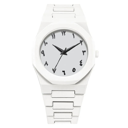 Montre Al Wakt Dhuhr, blanc