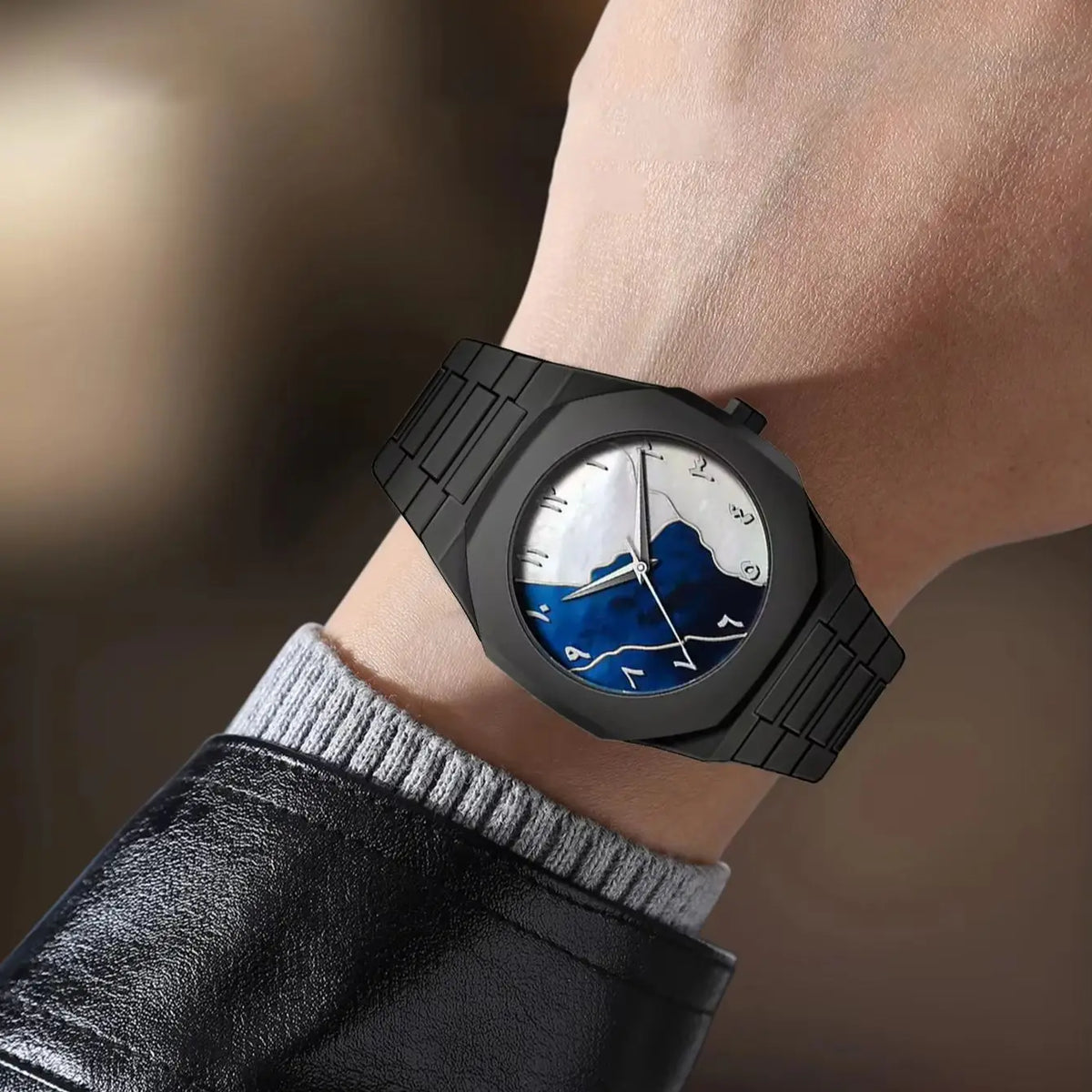 Montre Sahar portée au poignet