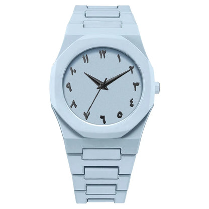 Montre Al Wakt Fajr, bleu ciel