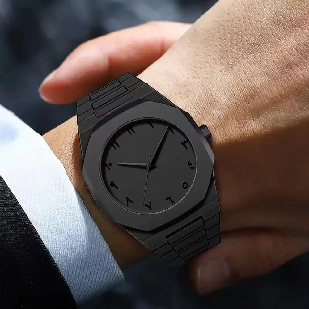 Montre Al Wakt portée au poignet
