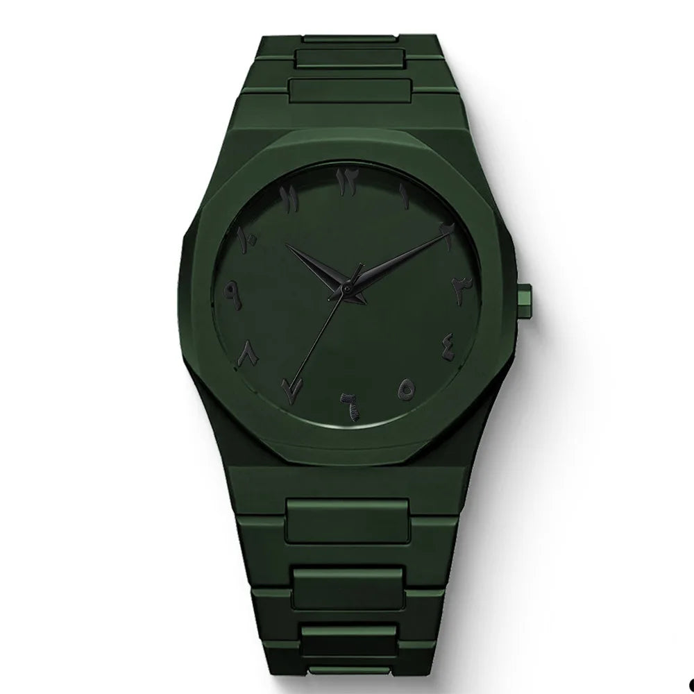 Montre Al Wakt Asr, vert